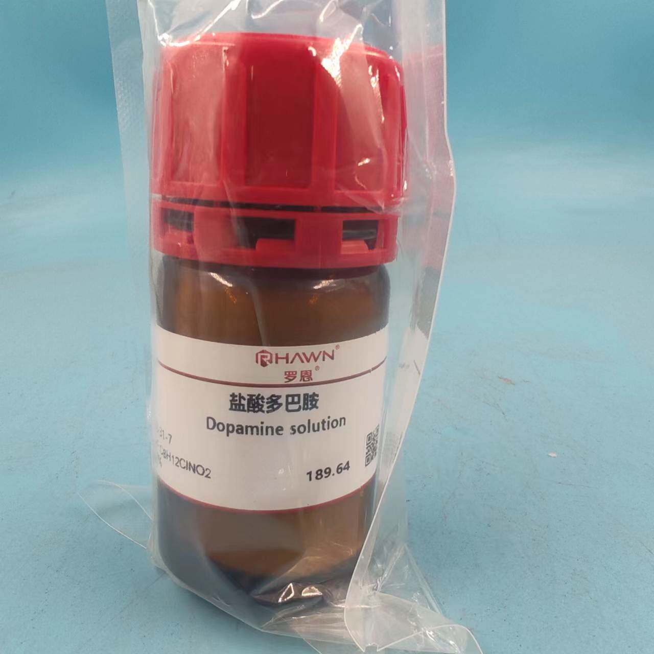 罗恩 盐酸多巴胺98�s: 62-31-7 3-羟基酪胺盐酸盐 化学实验试剂