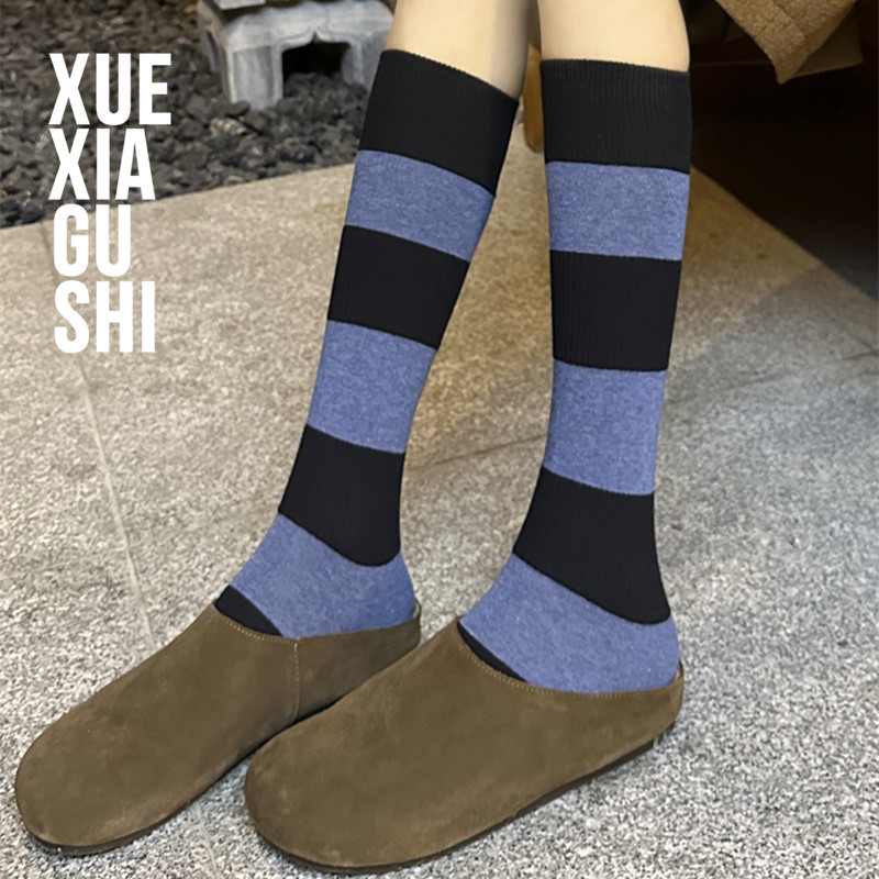 【特殊织法显瘦长袜】