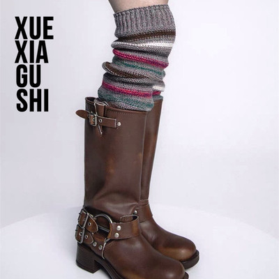 【美拉德风羊毛袜套】