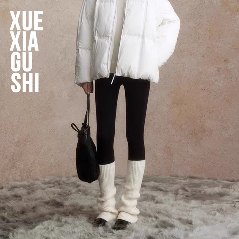 好穿好搭～竖条纹羊毛混纺袜套【奢牌同款/显瘦保暖腿套】萬搭王!,女士内衣/男士内衣/家居服,长筒袜,淘宝优惠券,粉丝福利购,淘宝优惠卷