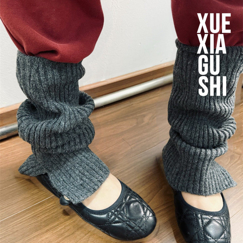 【坑条开衩羊毛袜套】靴下故事韩版开衩慵懒腿套～好穿好搭堆堆袜,女士内衣/男士内衣/家居服,长筒袜,淘宝优惠券,粉丝福利购,淘宝优惠卷