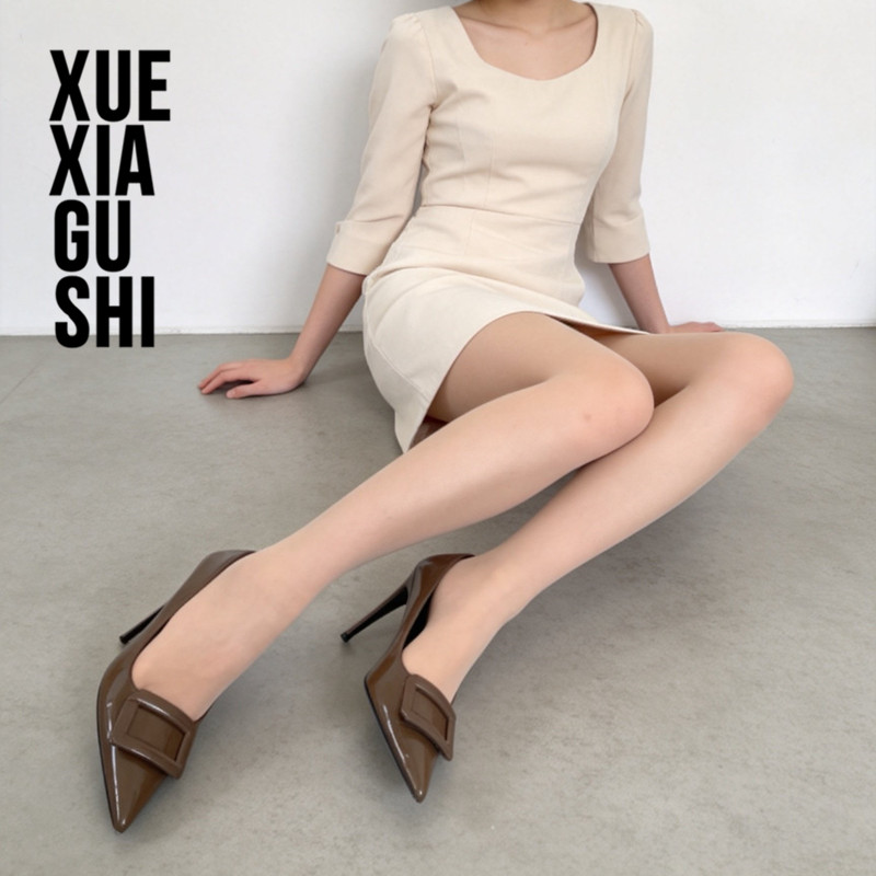 【分段微压连裤袜女】