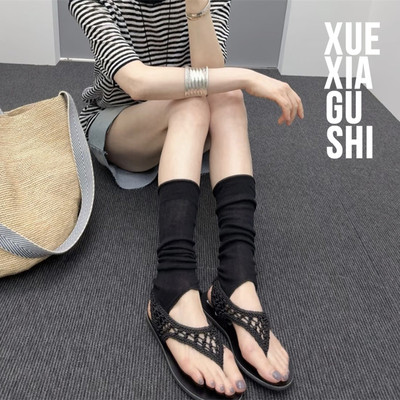 【微透美腿ins潮袜套】