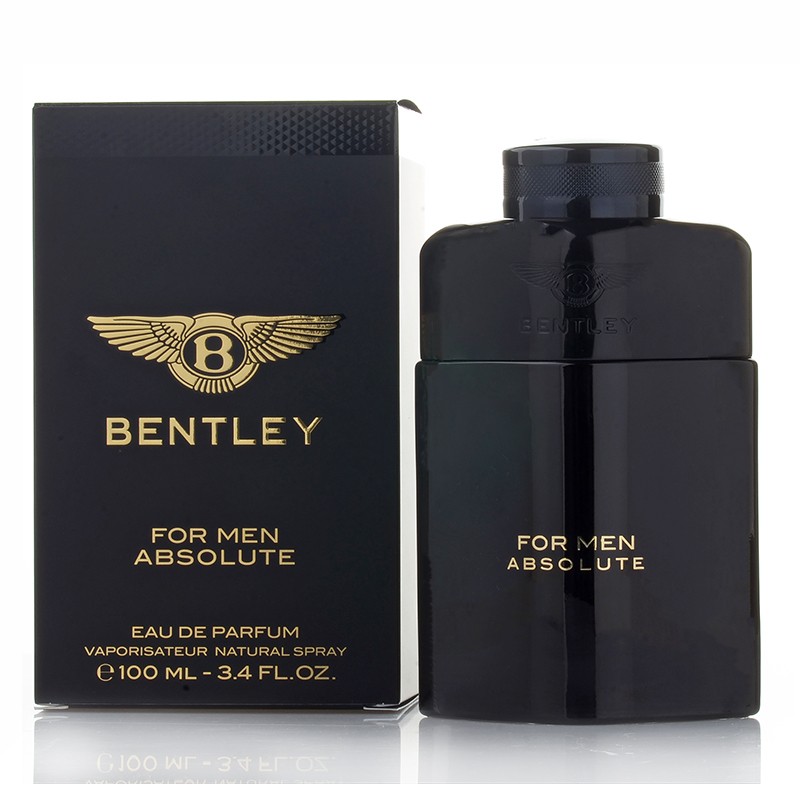 bentley宾利 for men absolute黑色尊爵 爵士男士淡香水正品现货