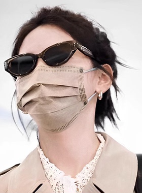 新款优雅个性猫眼墨镜女潮高级感