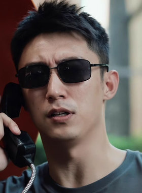 驾驶墨镜男大圆脸户外偏光镜遮阳