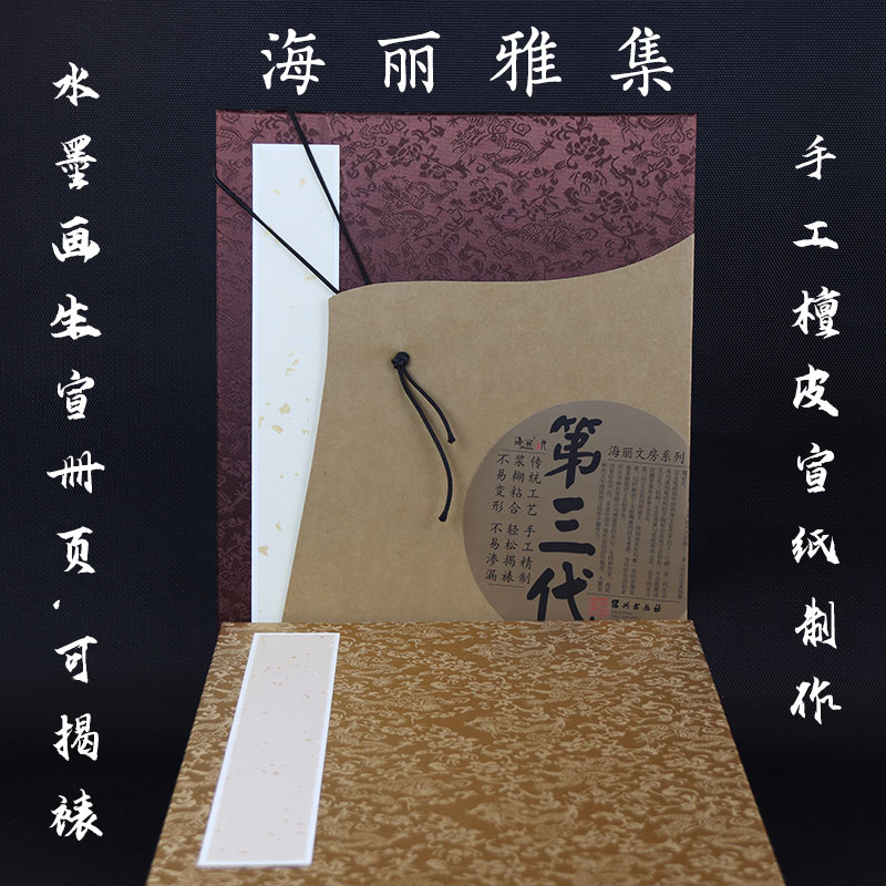 绍兴书画海丽生宣涵套雅集宣纸