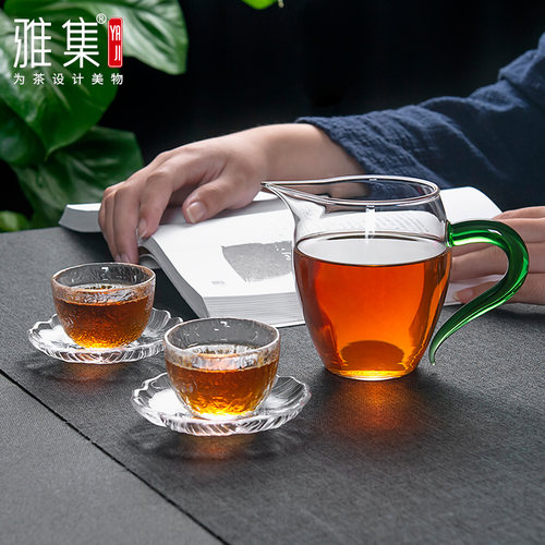 雅集龙胆公道杯耐热简易带过滤