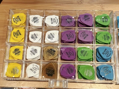 【宝藏拨片】2片Dunlop邓禄普Jazz3小乌龟系列，吉他手的“秘方”