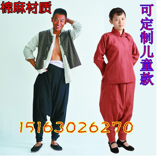 红高粱九儿演出服装女儿童九儿服装女村姑衣服女农民表演服男新款