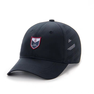 冠戒时尚户外休闲男女速干跑步防晒棒球帽运动帽子刺绣透气网眼