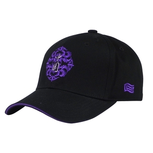 冠戒户外运动新款紫气东来ins棒球帽休闲百搭遮阳显脸小遮阳帽