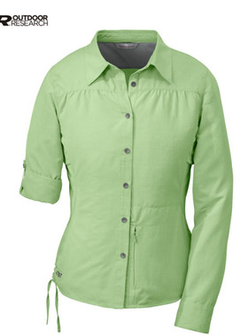 OR 美国 户外女款防晒防虫防臭防紫外线长袖速干衬衫速干衣94725