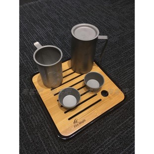 蜜胺 火楓戶外野營露營定制版 小茶盤 竹 戶外茶具 不含茶具