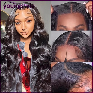 Wear and Go Glueless wig body wave brazilian human hair wigs
