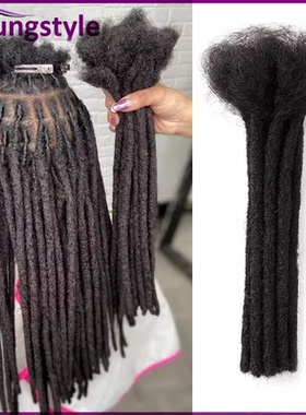 Dreadlocks Indian Human Hair Braid Hair Loc Extensions