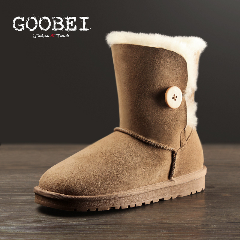 GOOBEI保暖雪地靴冬季