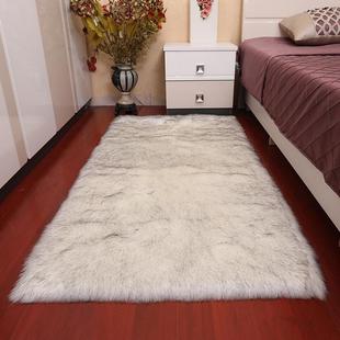 Fluffy Machine Washable Shag Faux Fur Carpet Rugs for Nurser