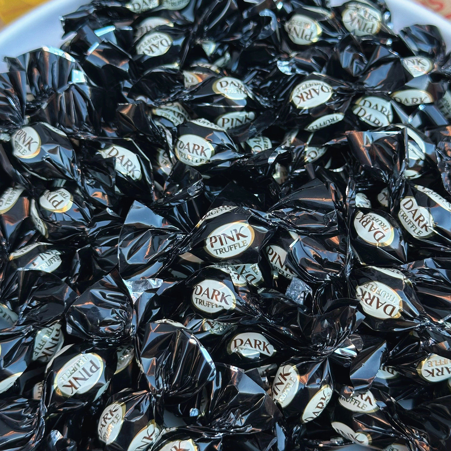 俄罗斯进口涅夫斯基黑色松露巧克力味黑巧糖果纯可可脂零食喜糖