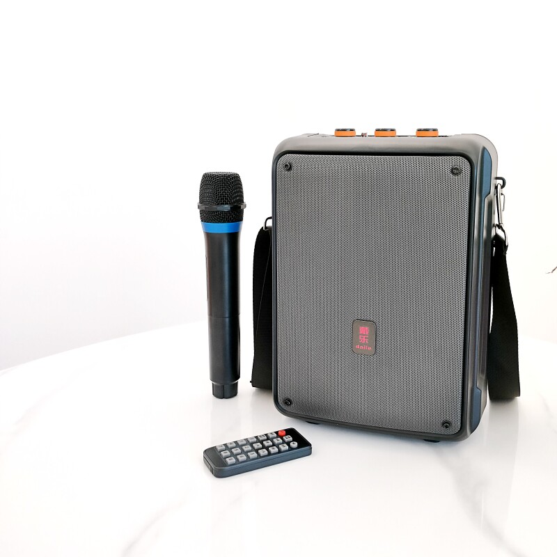 戴乐户外广场舞音响手提蓝牙音箱移动便携式肩垮家用教学商用促销