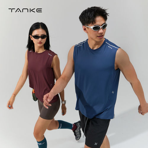 探刻/TANKE夏季轻量运动速干背心