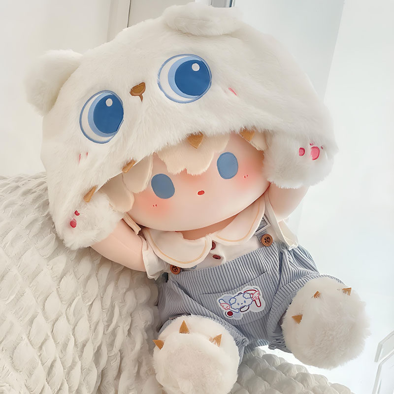 现货40cm厘米娃衣萌怪出击棉花娃娃衣服一番赏玩偶无属性公仔替换