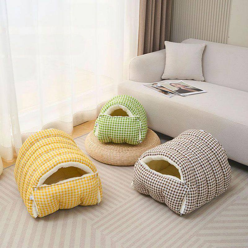 冬天猫窝保暖封闭式加绒加厚安全感不塌陷幼猫狗床可拆洗猫咪睡床,宠物/宠物食品及用品,猫窝/屋/帐篷/沙发,淘宝优惠券,粉丝福利购,淘宝优惠卷