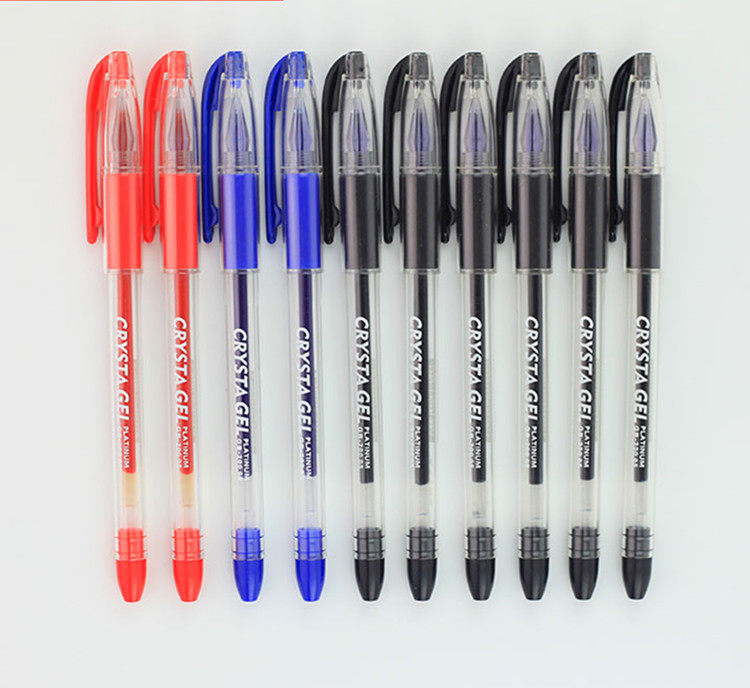 包邮白金GB-200钻石笔/笔芯考试中性笔/高考专用笔0.5mm笔 10支