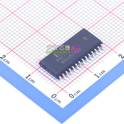 数模转换芯片DAC DAC7725UB/1K SOIC-28 TI/德州 电子元器件配单