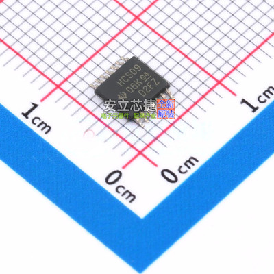 逻辑门 SN74HCS09PWR TSSOP-14 TI/德州 电子元器件配单全新原装
