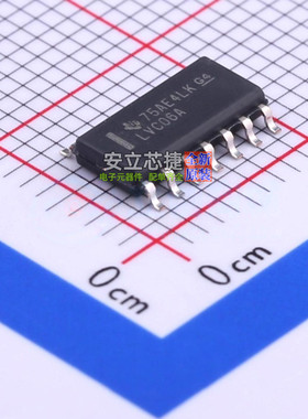 反相器 SN74LVC06ADR SOIC-14 TI/德州 电子元器件配单全新原装