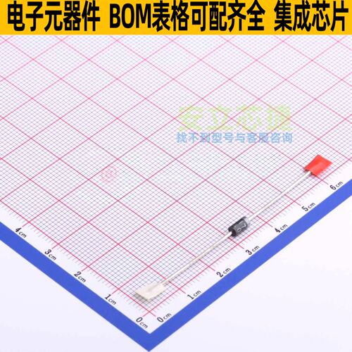 肖特基二极管 SB140-T DO-41 DIODES(美台) 电子元件配单全新原装