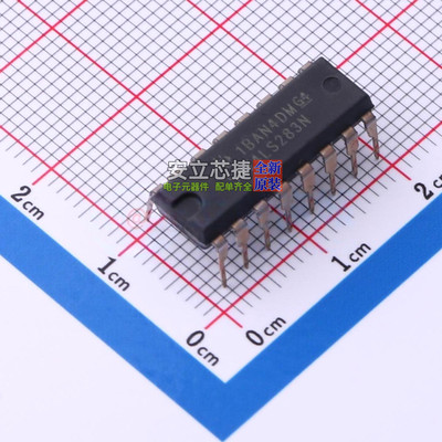 特殊逻辑IC SN74LS283N PDIP-16 TI/德州 电子元器件配单全新原装