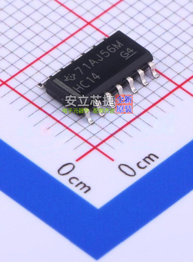 反相器 SN74HC14D SOIC-14 TI/德州 电子元器件配单全新原装
