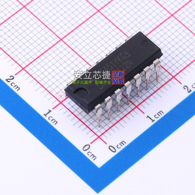 单稳态多谐振荡器 SN74LS122N PDIP-14 TI/德州 电子元件全新原装