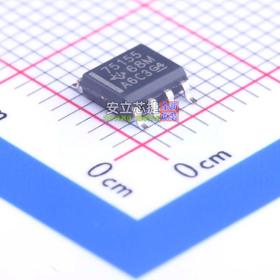 RS232芯片 SN75155D SOIC-8 TI/德州 电子元器件配单全新原装