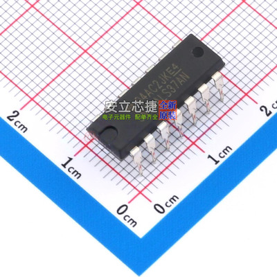 逻辑门 SN74ALS37AN PDIP-14 TI/德州 电子元器件配单全新原装