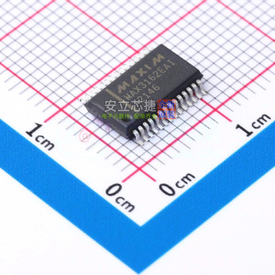 RS232芯片 MAX3162EAI+ SSOP-28 MAXIM(美信) 电子元器件全新原装