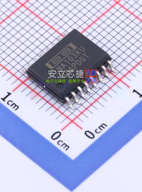 仪表放大器 INA103KU SOIC-16 TI/德州 电子元器件配单全新原装