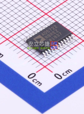 数模转换芯片DAC AD5722RBREZ-REEL7 TSSOP-24 ADI(亚德诺) 原装