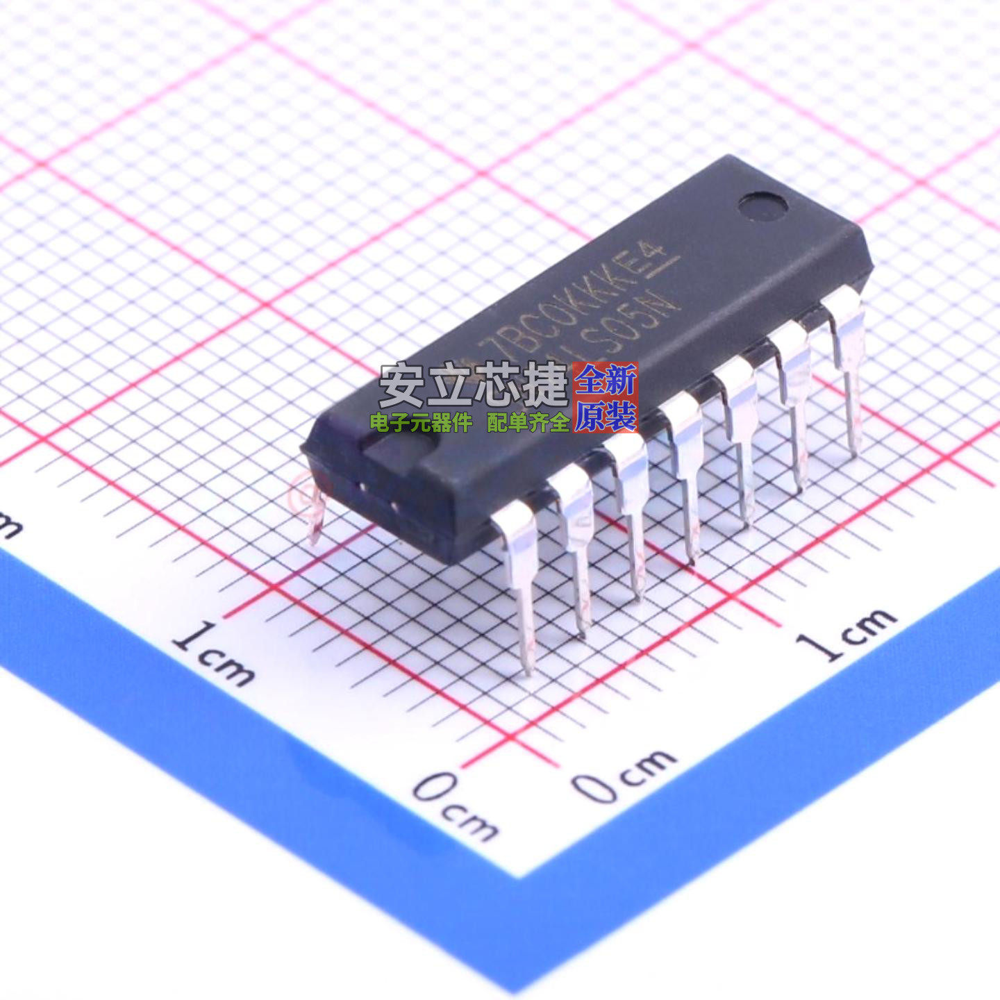 反相器 SN74LS05N PDIP-14 TI/德州 电子元器件配单全新原装,电子元器件市场,集成电路（IC）,淘宝优惠券,粉丝福利购,淘宝优惠卷