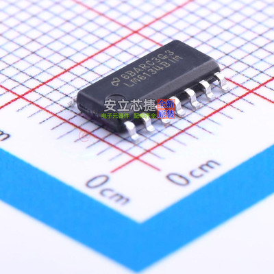 运算放大器 LM6134BIMX/NOPB SOIC-14 TI/德州 电子元件全新原装