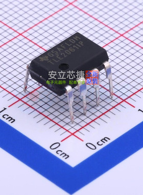 FET输入运放 TLE2061IP DIP-8 TI/德州 电子元器件配单全新原装
