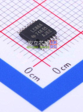 逻辑门 SN74LVC86APWR TSSOP-14 TI/德州 电子元器件配单全新原装
