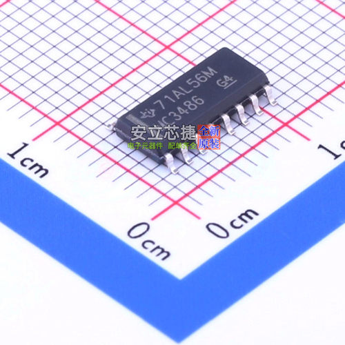 RS-485/RS-422芯片 MC3486DR SOIC-16 TI/德州 电子元件全新原装