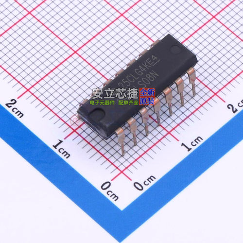 逻辑门 SN74LS08N PDIP-14 TI/德州 电子元器件配单全新原装