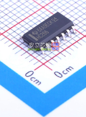 逻辑门 SN74HC266DR SOIC-14 TI/德州 电子元器件配单全新原装