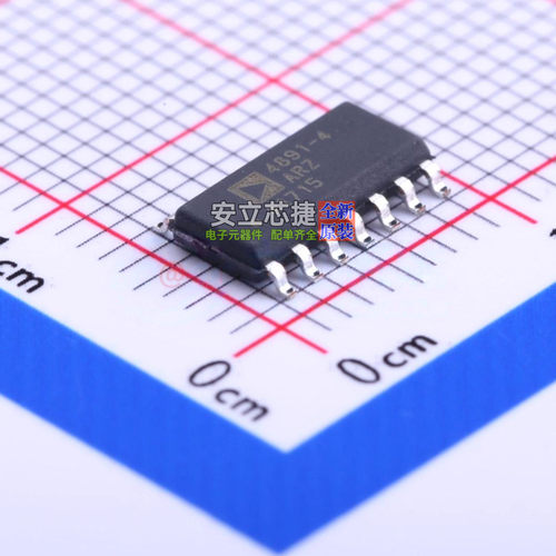 运算放大器 ADA4891-4ARZ SOIC-14 ADI(亚德诺) 电子元件全新原装