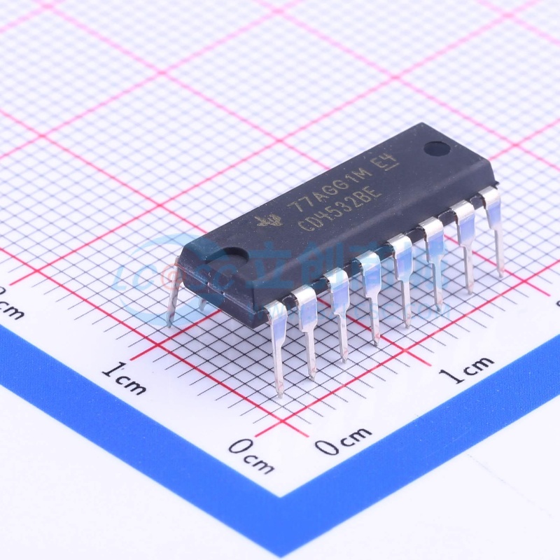信号开关/编解码器/多路复用器 CD4532BE DIP-16 TI/德州 元器件