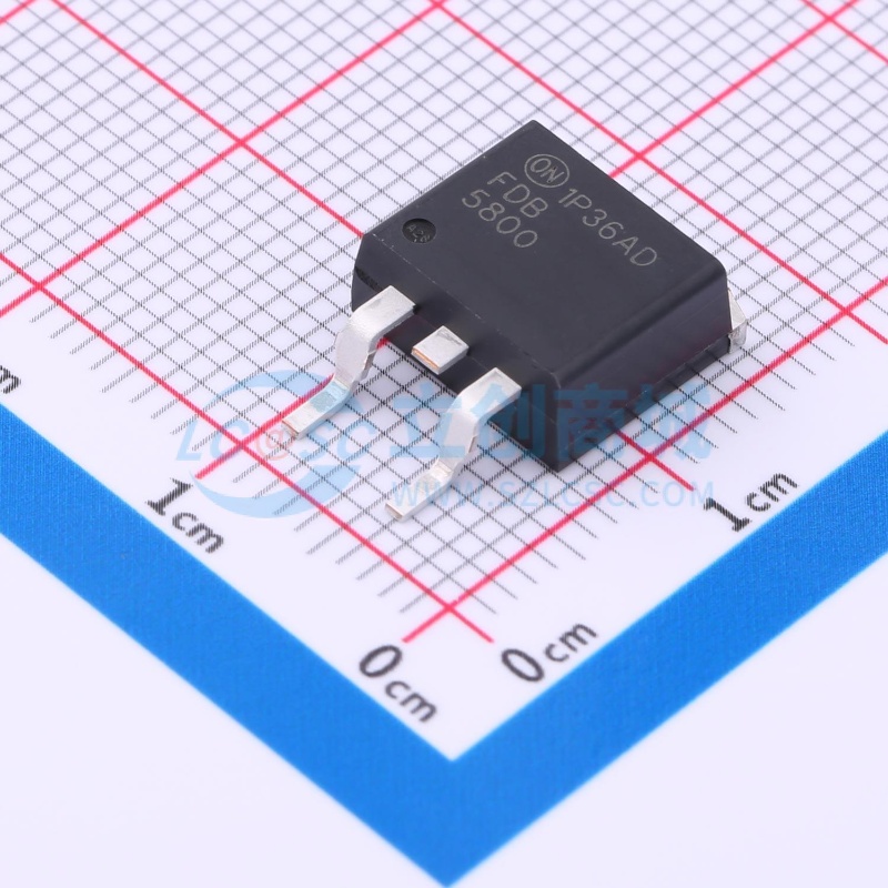 场效应管(MOSFET) FDB5800 D2PAK-3 onsemi(安森美) 电子元件配单